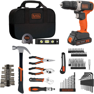 beyond by BLACK+DECKER Home Tool Kit with 20V MAX Drill/Driver, 83-Piece (BDPK70284C1AEV)